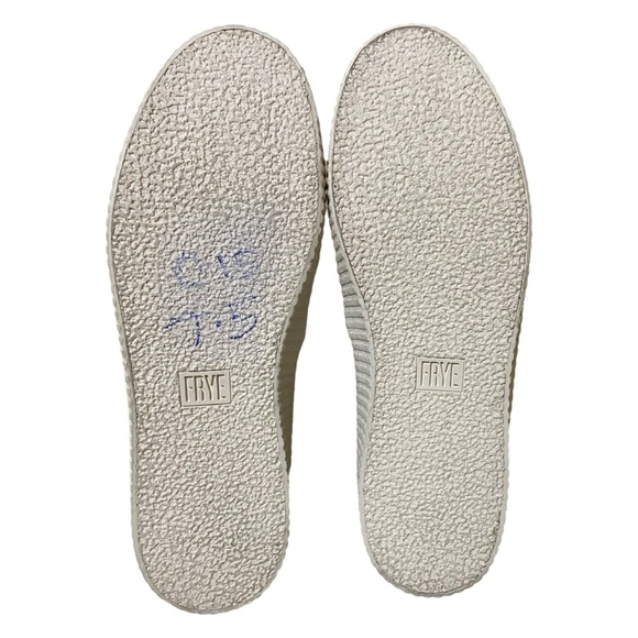 Frye Camille Metallic Perforated Slip On Casual Shoes — 3471118-PEW - Picture 8 of 9